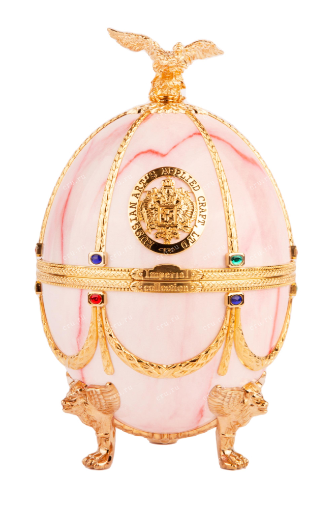 Подарочная коробка водки Императорская Коллекция Супер Премиум розовый мрамор 0.7