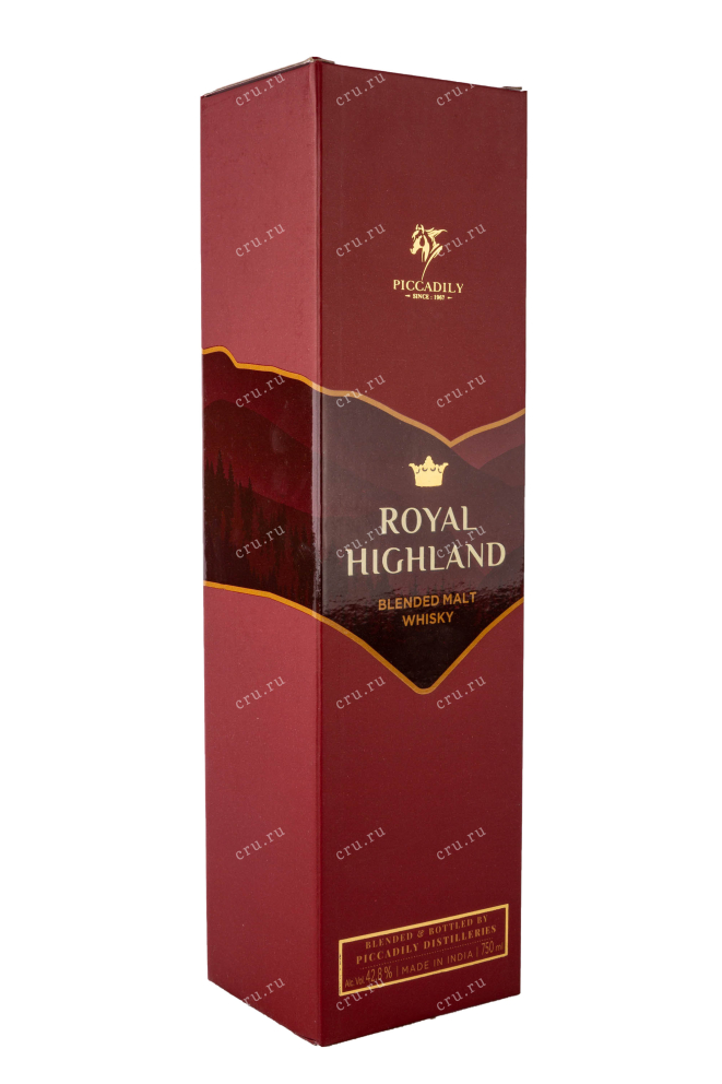 Подарочная коробка Royal Highland 0.75 л