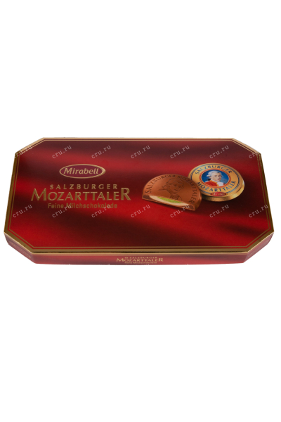 Конфеты Mirabell Mozart Taler Milk chocolate candies with praline 200 г