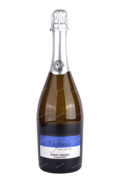 Игристое вино Spumante brut Pinot Grigio Valfonda  2020 0.75 л
