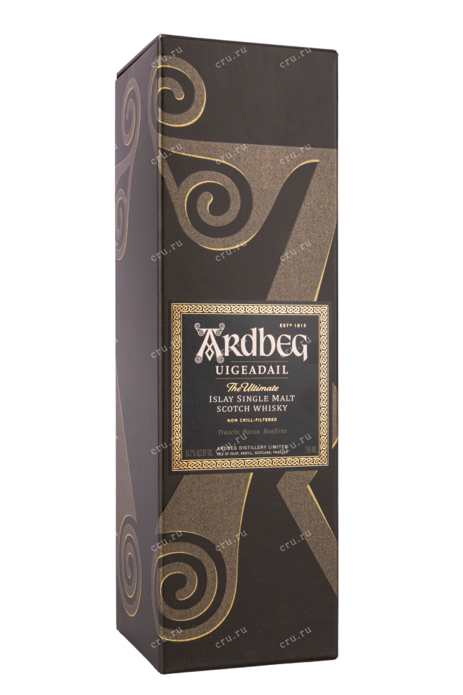 Подарочная коробка Ardbeg Uigeadail in gift bx 0.75 л