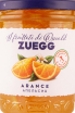 Этикетка Zuegg arance 0.32 л