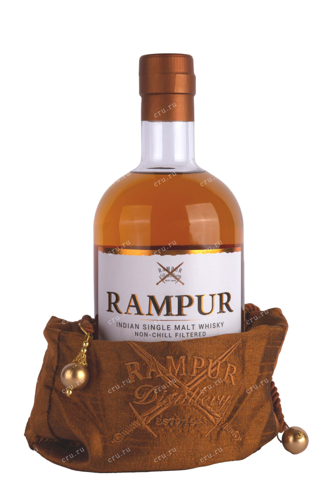 Виски Rampur Double Cask in tube  0.7 л