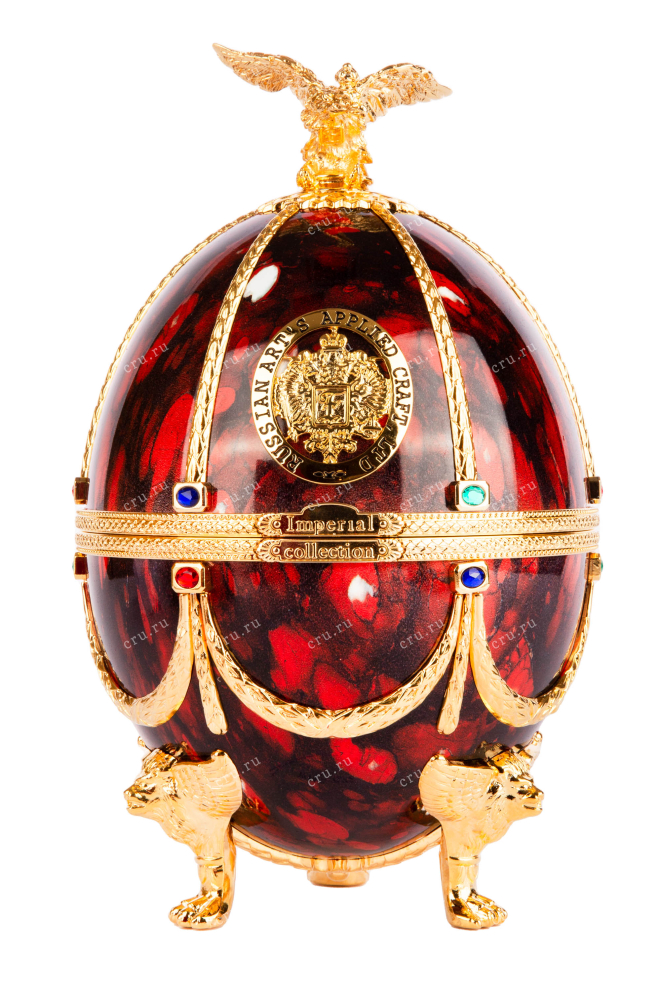 Водка Imperial Collection Ruby-coloured Faberge Egg 0.7 Рубиновое яйцо Фаберже