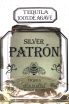 Этикетка Patron Silver in gift box 0.7 л