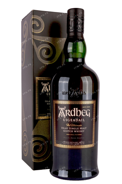 Виски Ardbeg Uigeadail in gift bx  0.75 л