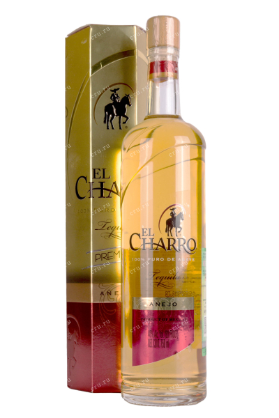 Текила El Charro Anejo Premium gift box   0.75 л
