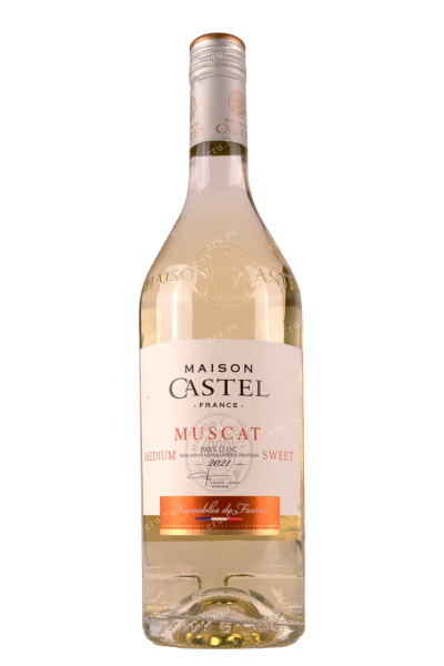Вино Maison Castel Muscat Pays dOc 2021 0.75 л