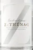 Этикетка Z-Thenac Blanche 0.35 л