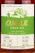 Этикетка Omar Cask Strength Single Malt Virgin Oak Cask in gift box 0.7 л
